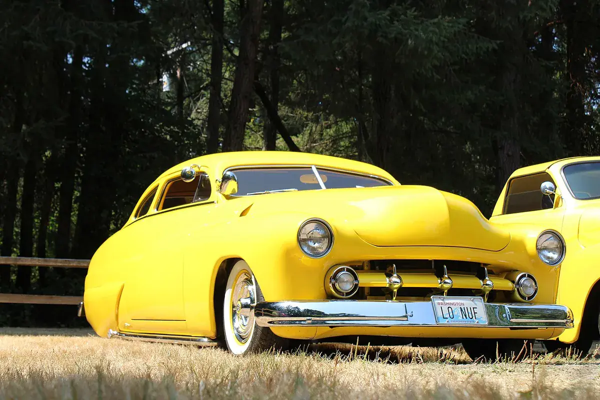 Whangamata Beach Hop classic cars