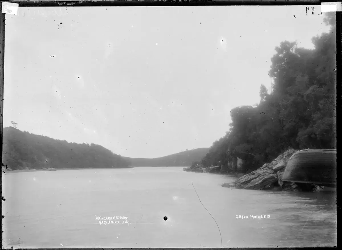 Whangamata harbour estuary