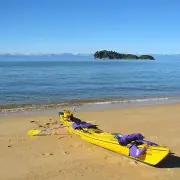 Kayaking in Whangamata harbour