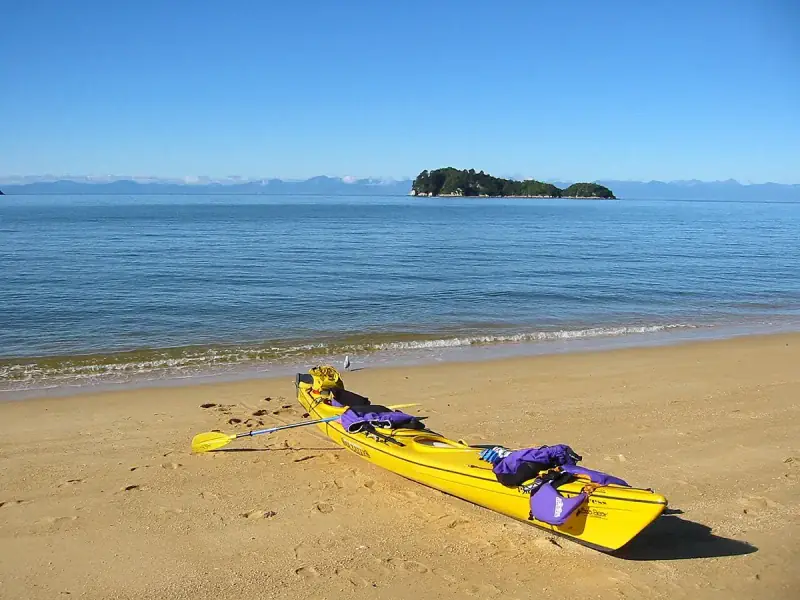 Kayaking in Whangamata harbour